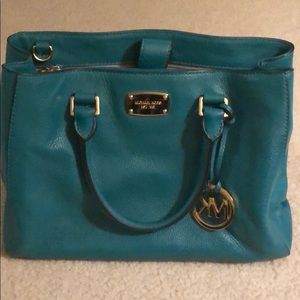 Michael Kors Satchel Handbag with matching wallet